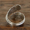 Feather Adjustable Ring by Harvey Mace