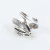Feather Adjustable Ring by Harvey Mace