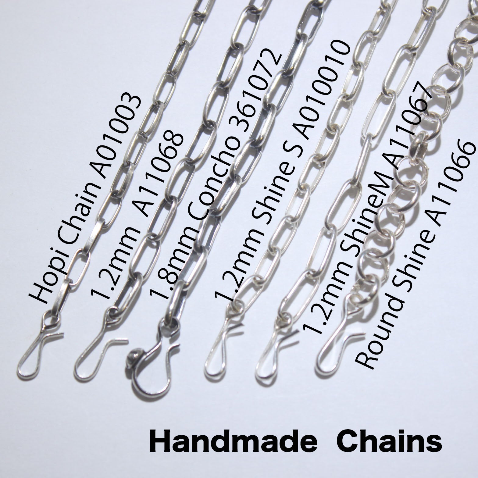 Silver Chain with Concho