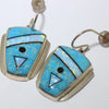 Inlay Pendant Set by Kenneth Bitsie