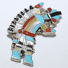 Rain Dancer Pendant by Zuni