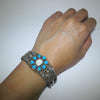Stamp and Cluster Bracelet by Darrell Cadman
