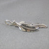 Feather pendant by Harvey Mace (silver or gold)