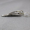 Feather pendant by Harvey Mace (silver or gold)