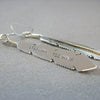 Feather earrings by Tanya Mace (silver or gold)
