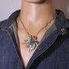 Inlay Pendant by Harland & Monica Coonsis