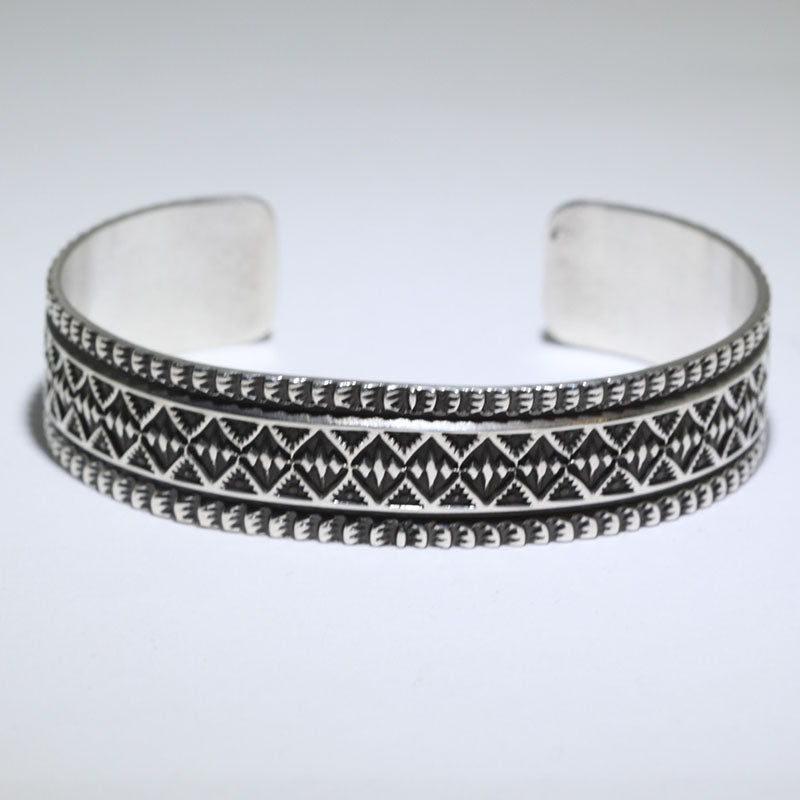 Silver Bracelet by Darrell Cadman