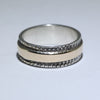 14K & Silver Ring by Bruce Morgan