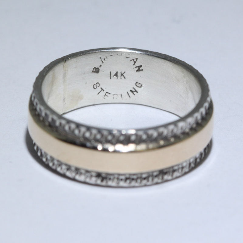 14K & Silver Ring by Bruce Morgan