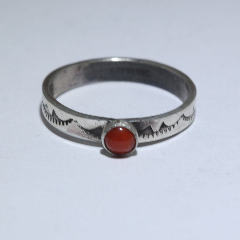 Coral stamp ring