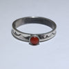 Coral stamp ring