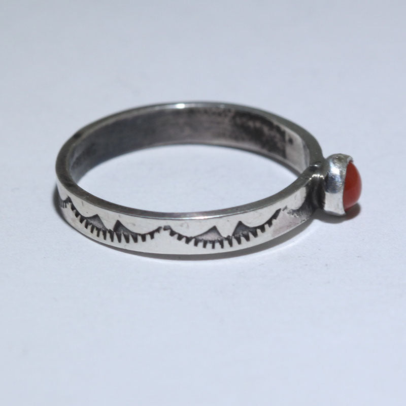 Coral stamp ring