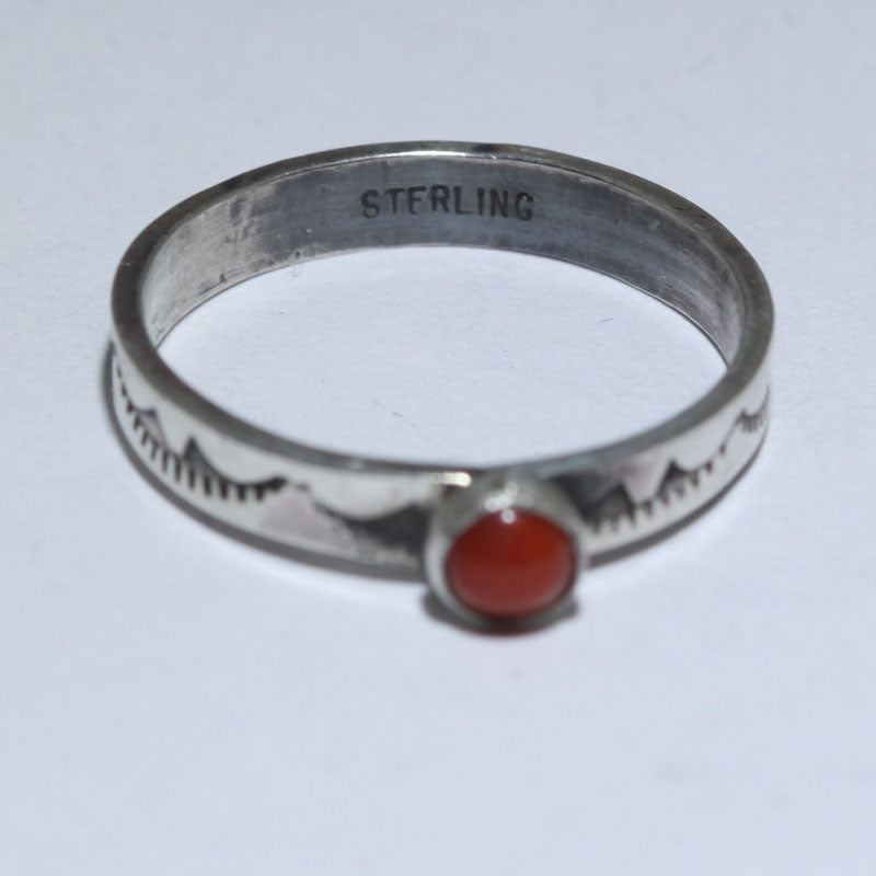 Coral stamp ring