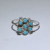 Zuni Needle point Pinky Ring
