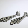 Sterling silver earrings by Steve Arviso