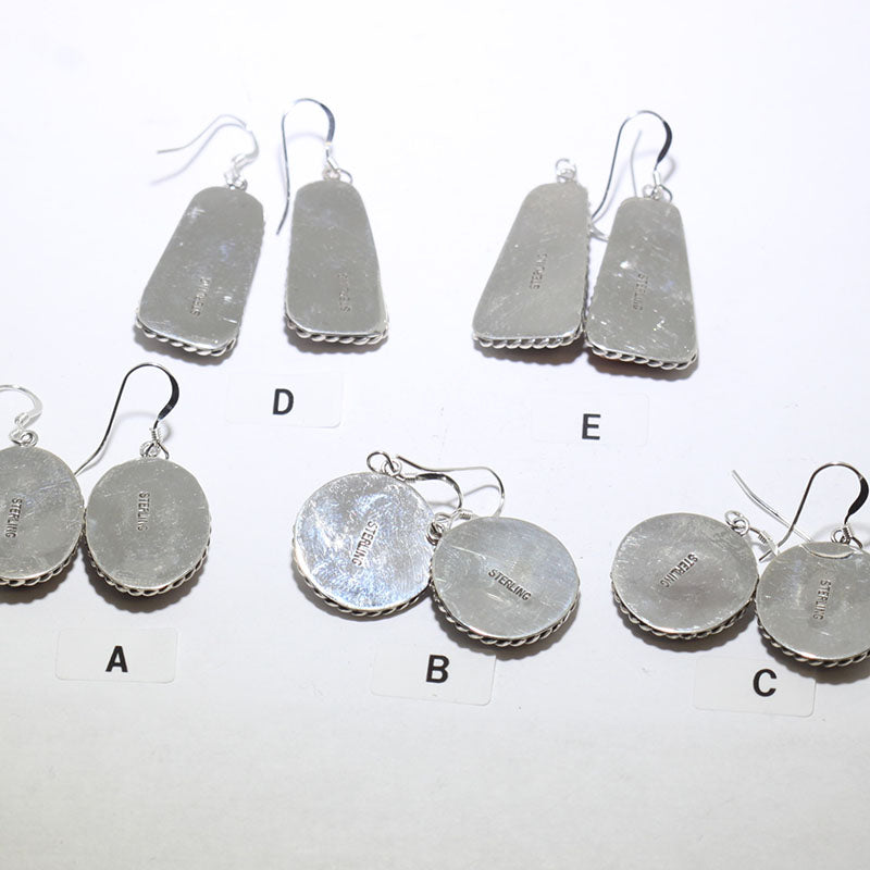 Spiny Earrings by Robin Tsosie