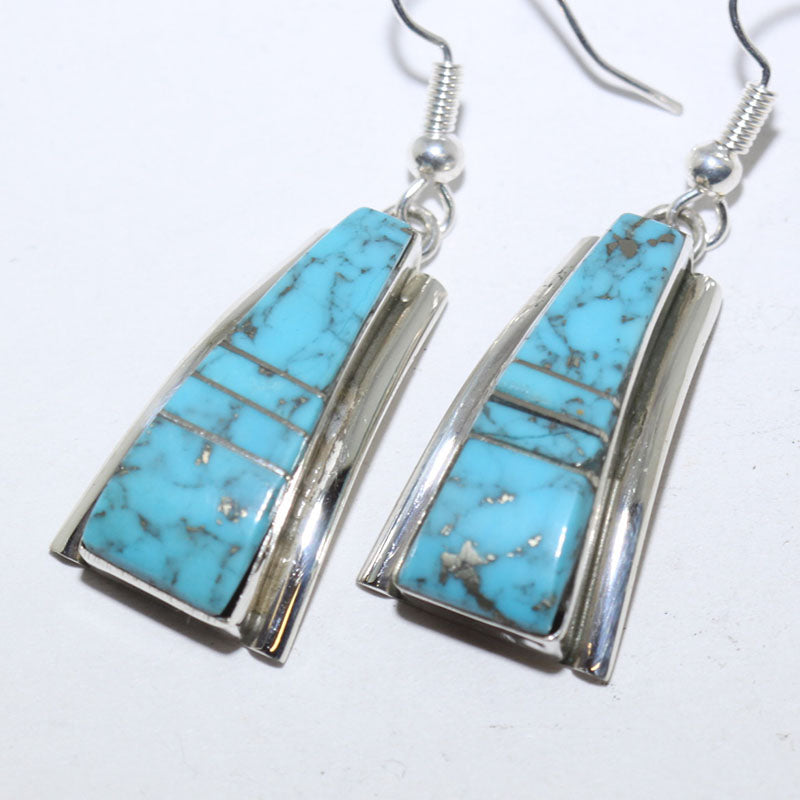 Inlay Earring by Steve Francisco
