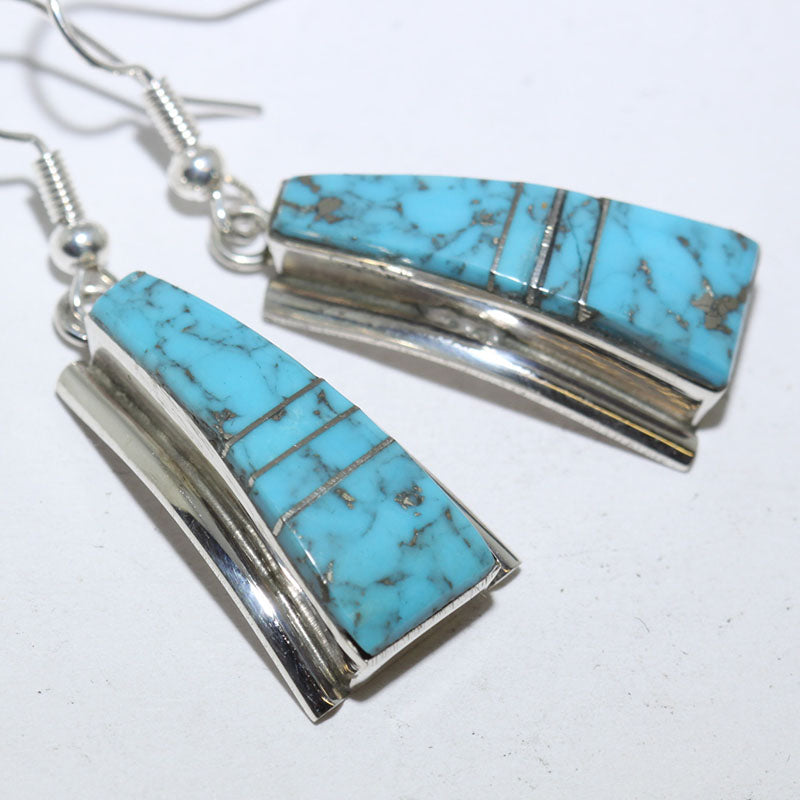 Inlay Earring by Steve Francisco