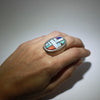 Inlay Zuni ring