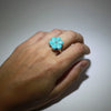 Inlay Zuni ring