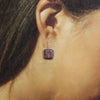 Spiny Earrings by Robin Tsosie