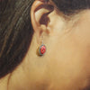 Spiny Earrings by Robin Tsosie
