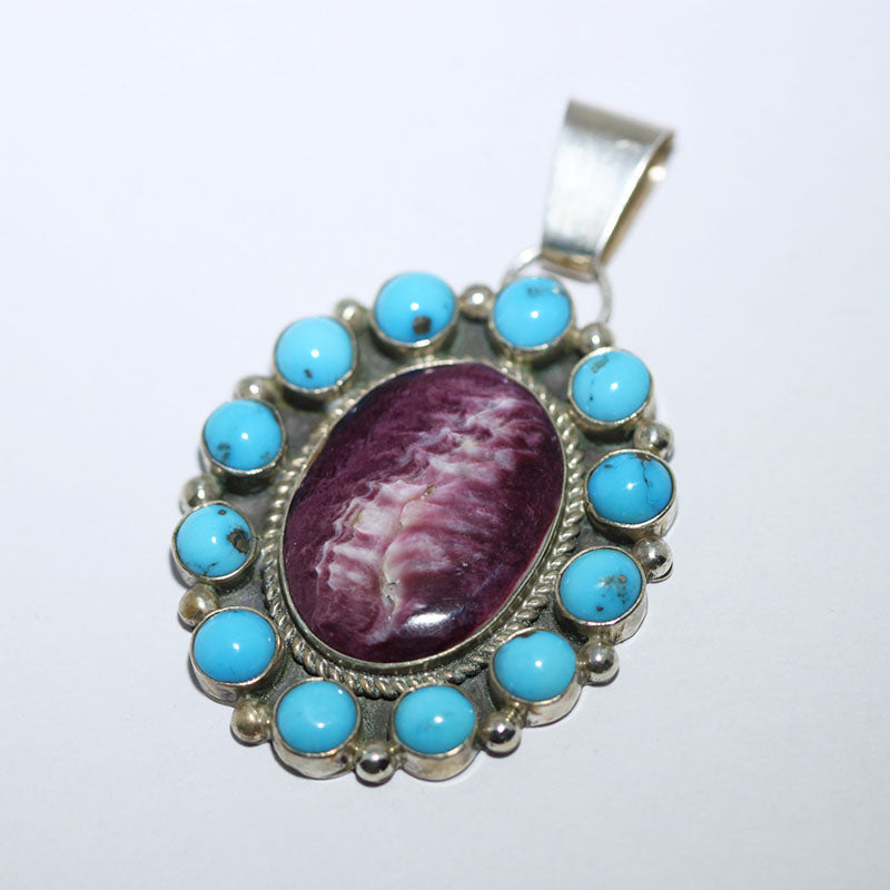 Spiny Oyster Cluster Pendant by Fred Peters