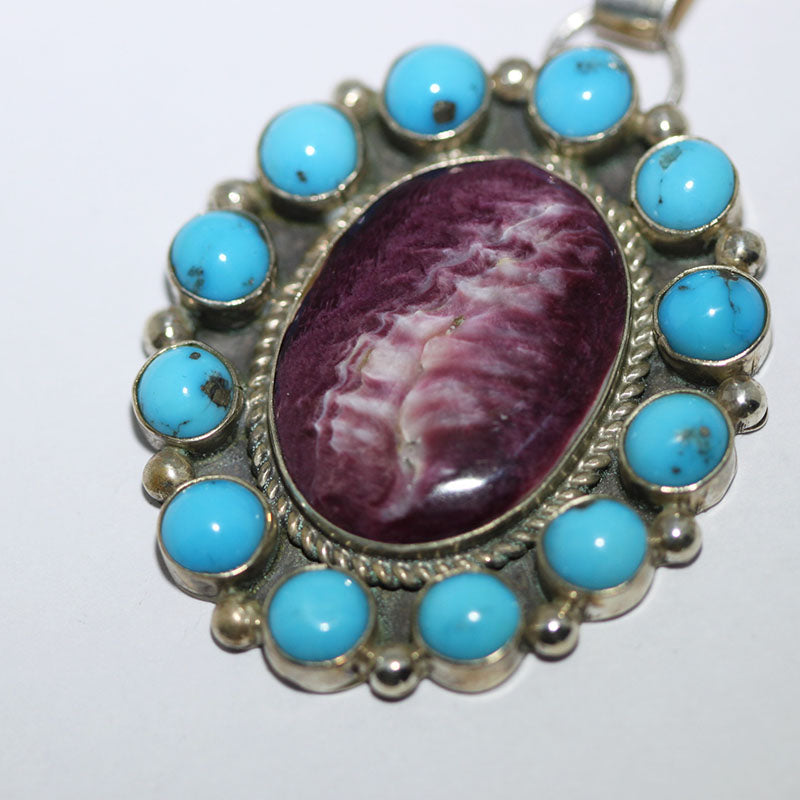 Spiny Oyster Cluster Pendant by Fred Peters