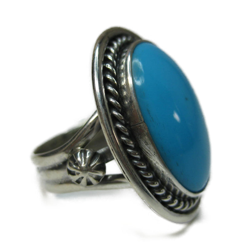 Sleeping Beauty Ring by Robin Tsosie