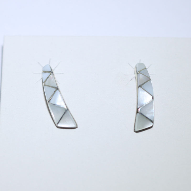 Zuni handmade Inlay Earring