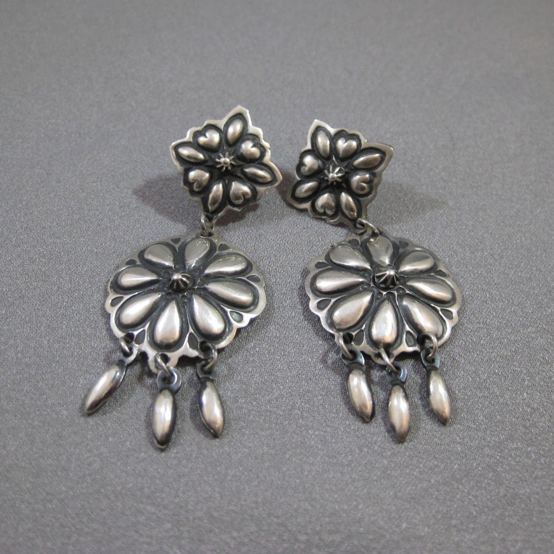 Earrings by Darryl Becenti