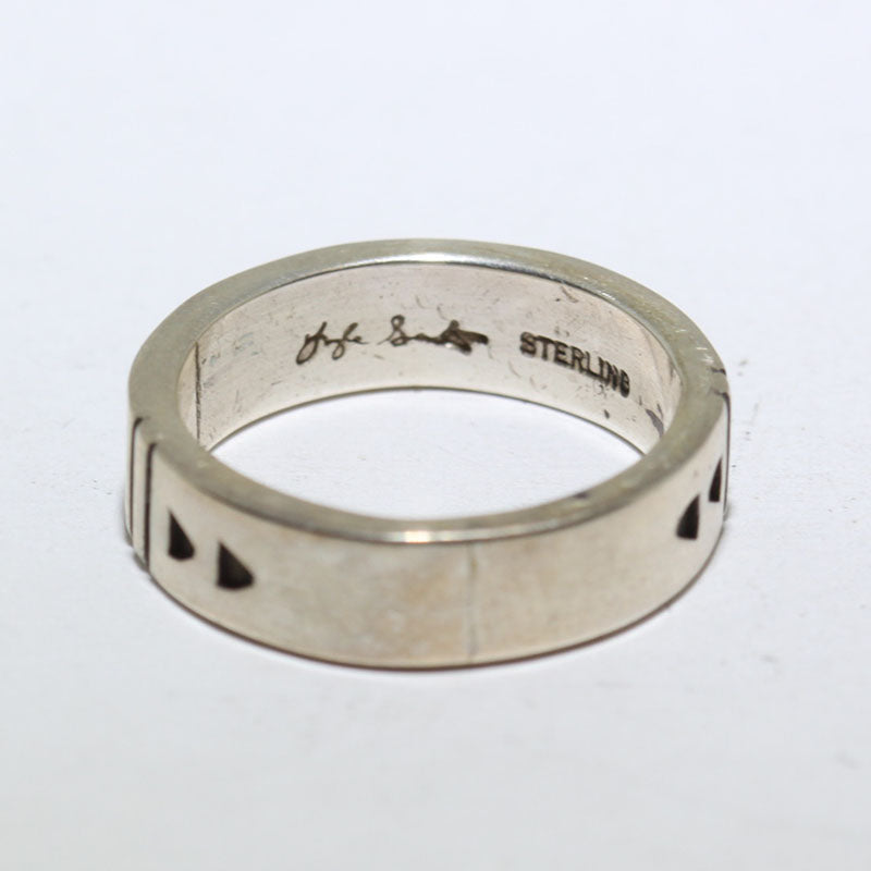 Silver Ring by Lyle Secatero -8.5