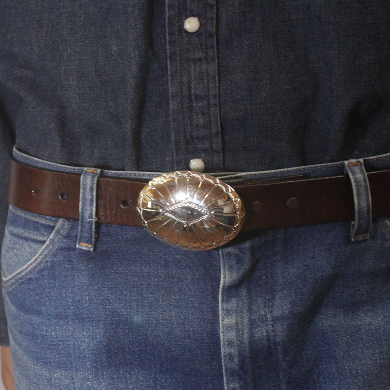 Silver Buckle by Navajo