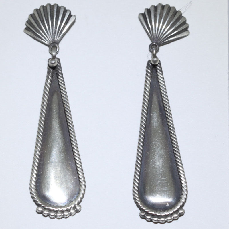 Handmade earrings by Steve Arviso