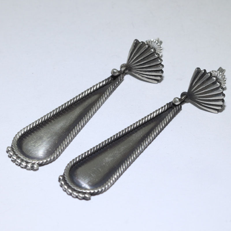 Handmade earrings by Steve Arviso