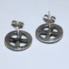 Tufa cast earrings by Aaron Anderson