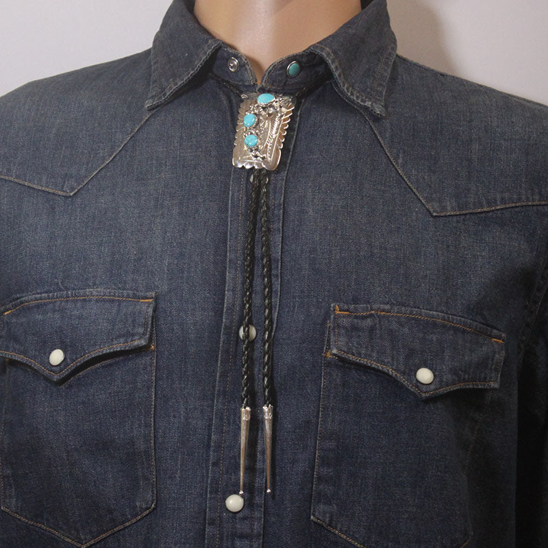 Turquoise Bolo by Wilbur Myers