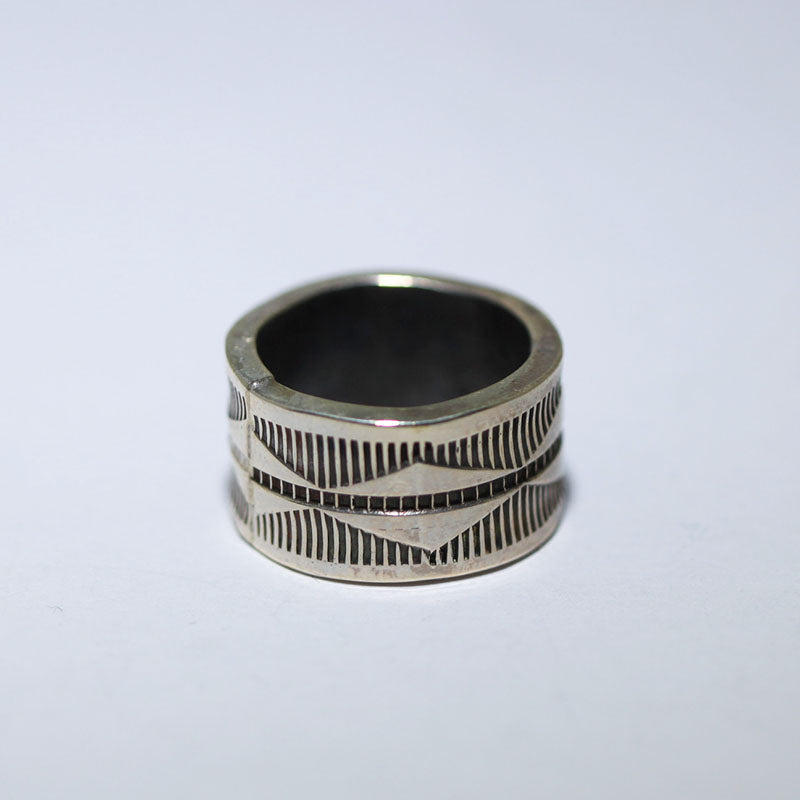 Stampwork Ring by Arnold Goodluck size 5.5