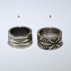 Stampwork Ring by Arnold Goodluck size 5.5
