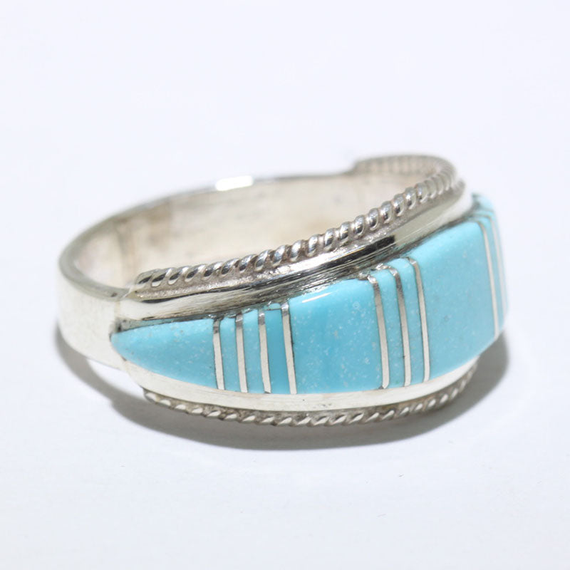 Turq Inlay Ring by Zuni- 11