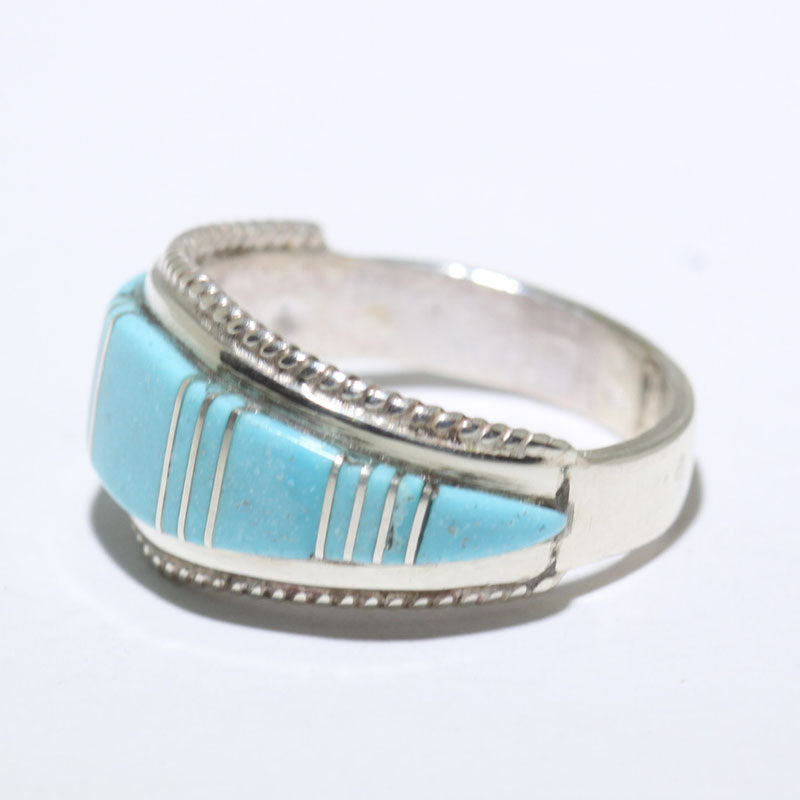 Turq Inlay Ring by Zuni- 11