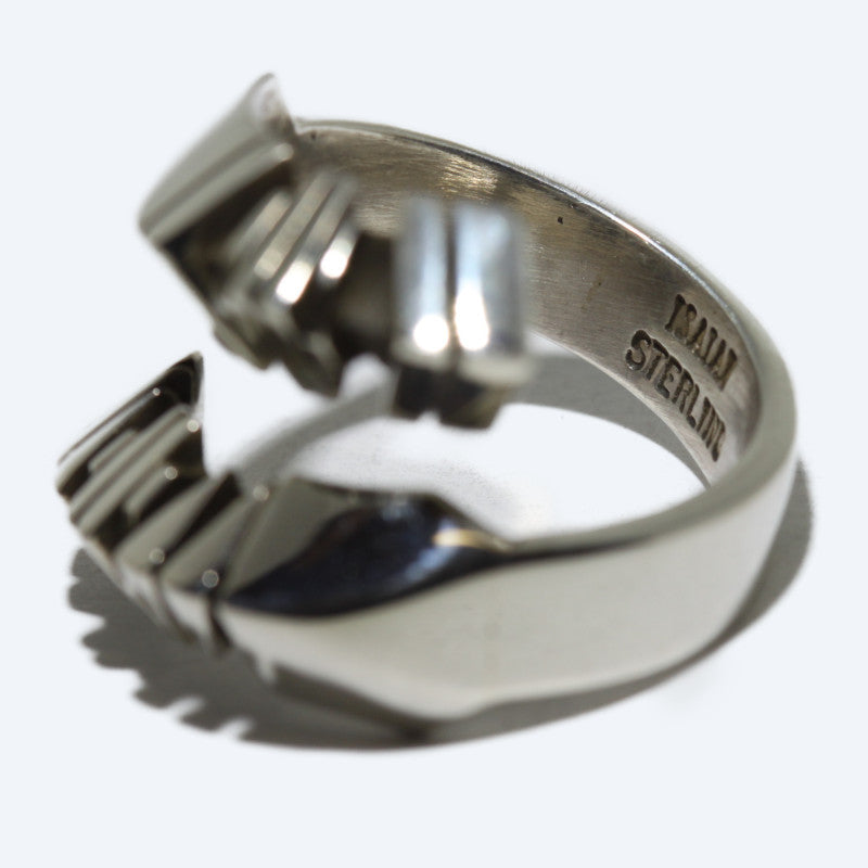 Silver ring by Isaiah Ortiz size 9.5