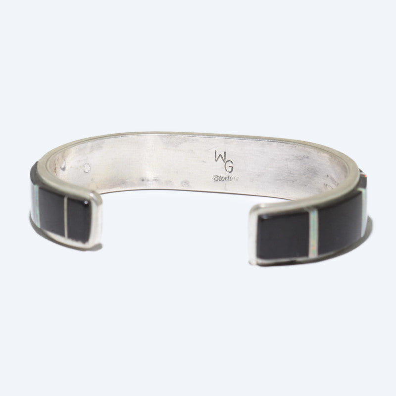 Inlay bracelet by Navajo