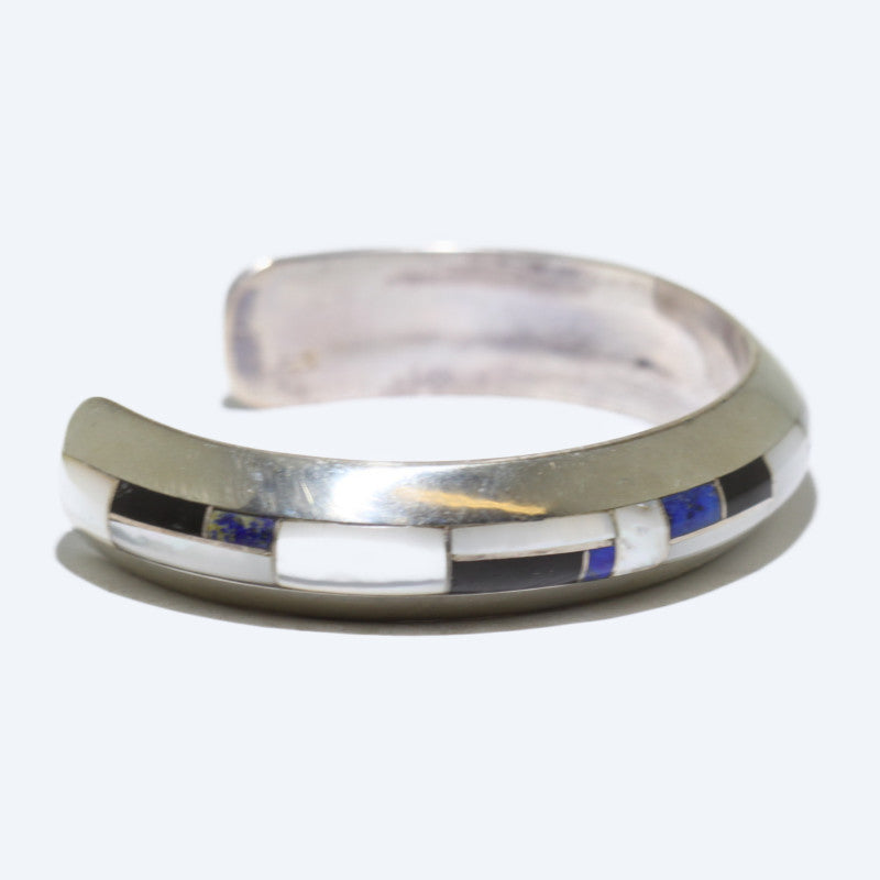 Inlay bracelet by Navajo