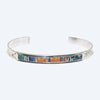 Inlay bracelet by Zuni
