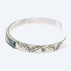 Inlay bracelet by Zuni