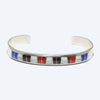 Inlay bracelet by Zuni