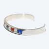 Inlay bracelet by Zuni