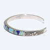 Inlay bracelet by Zuni