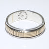 14K & Silver Ring by Bruce Morgan